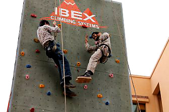 wall climbing